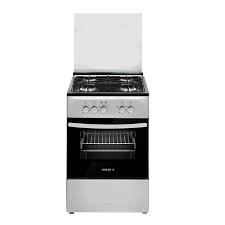 Maxi Gas Cooker 5050 4Burners Black & Grey (BASIC)