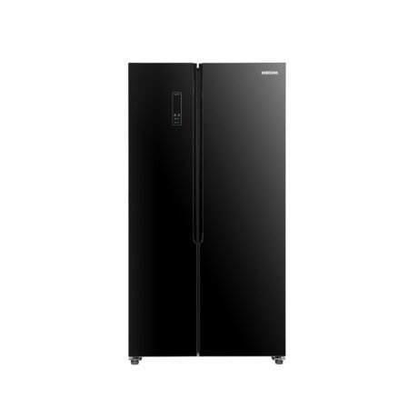 Bruhm 436L Refridgerator Black Glass door (BFX-436ENG)