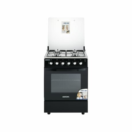 BRUHM 60X60 4 BURNER GAS COOKER WITH OVEN (BGC-6640IB)