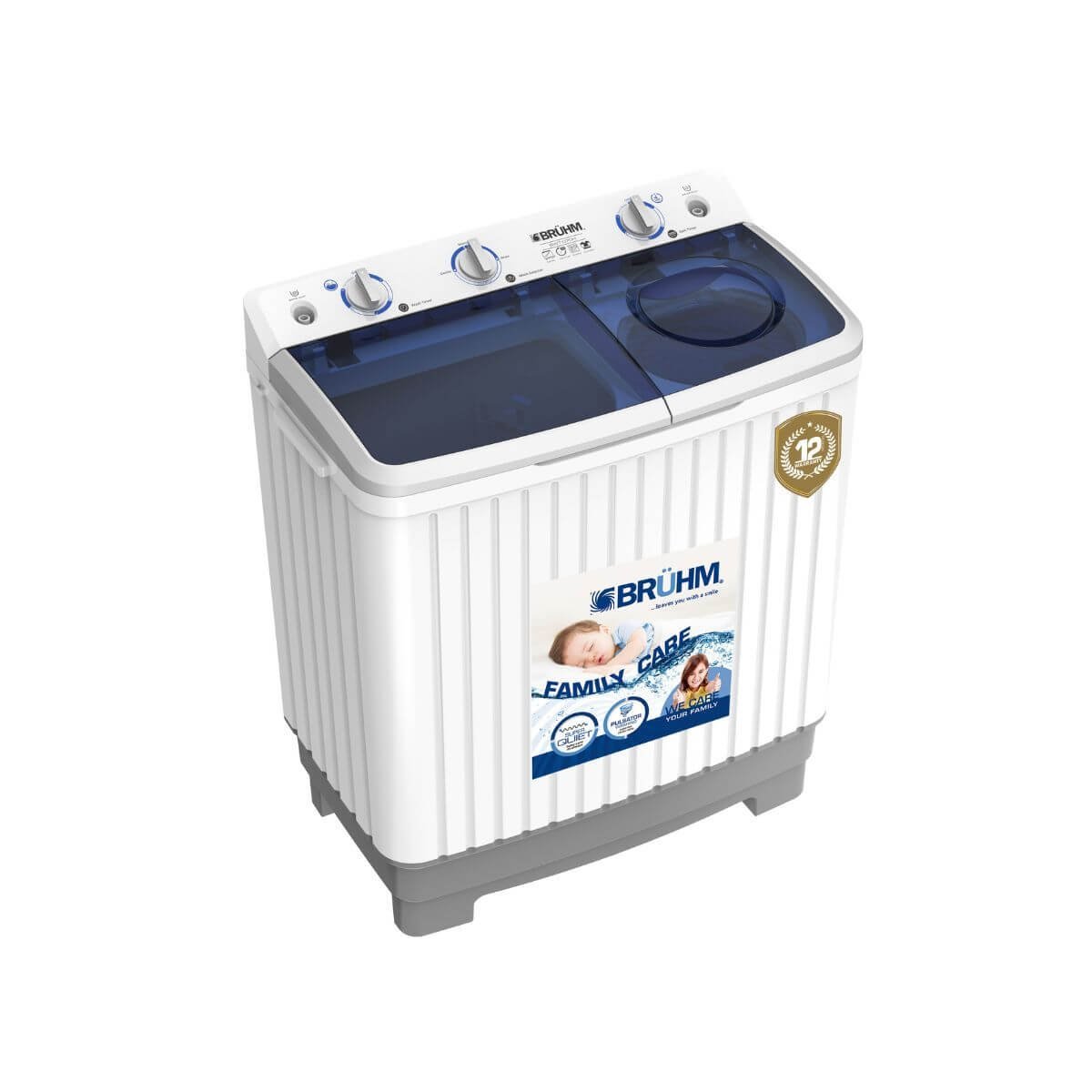 BRUHM 7KG WASHING MACHINE (BWT-070H )