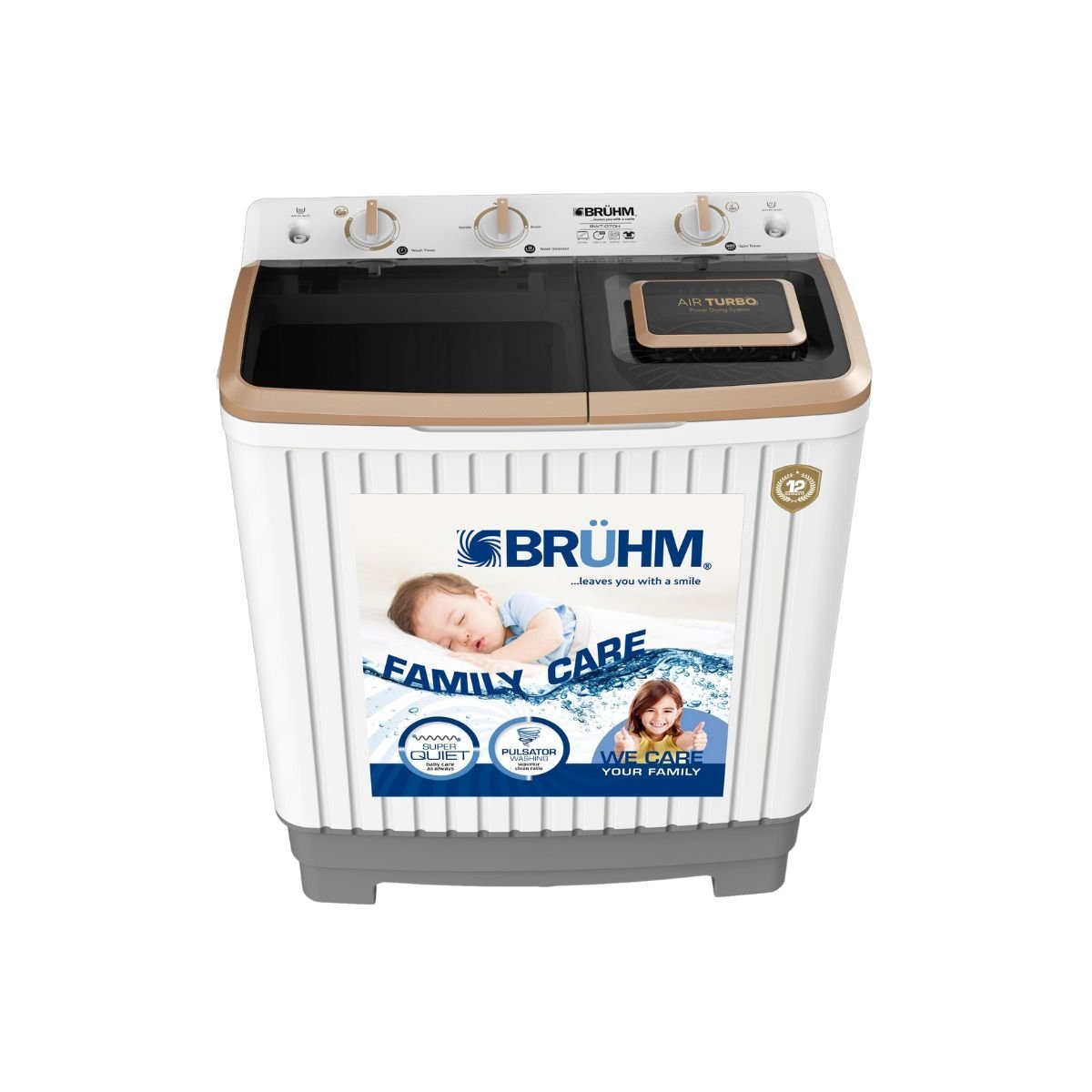 BRUHM 7KG WASHING MACHINE (BWT-070H )