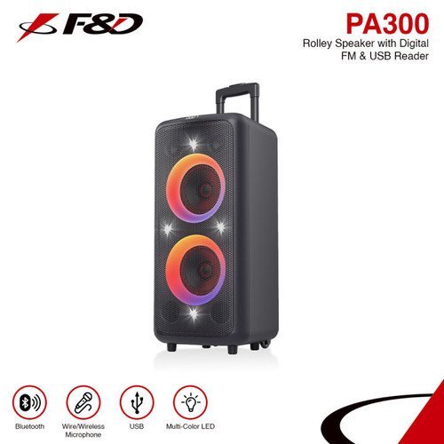 F&D 100W AUDIO SPEAKER (PA300)