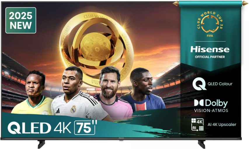 Hisense 75-Inch Q6Q 4K QLED Smart TV