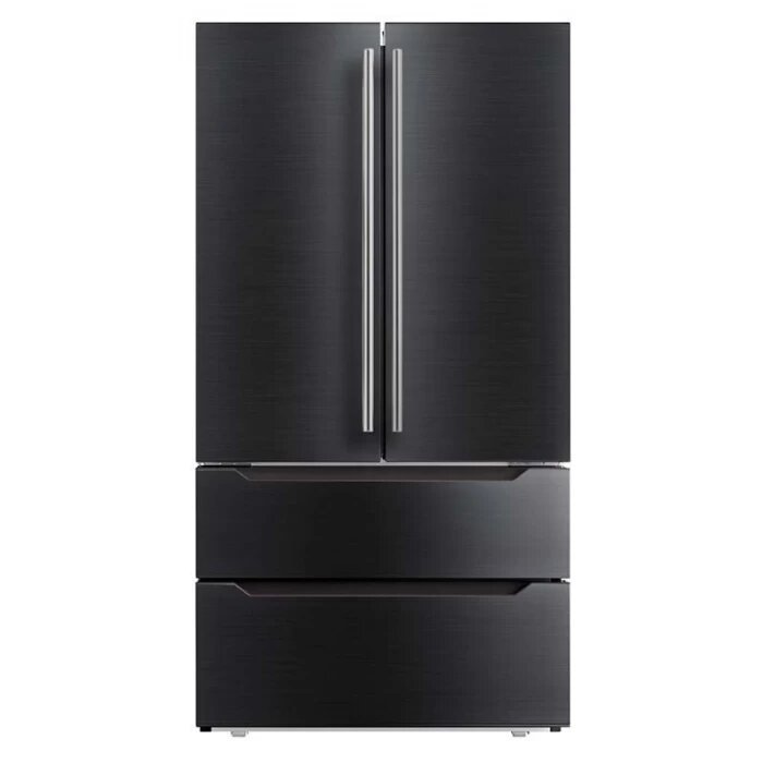 Midea HQ-692WEN 500L 4-Door Refrigerator (Black)