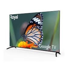 Royal 85 Inches QLED 4K Smart TV – Quantum Dot Color – HDR – Android TV