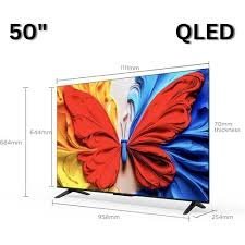 TCL 50 inches QLED 2K Smart TV