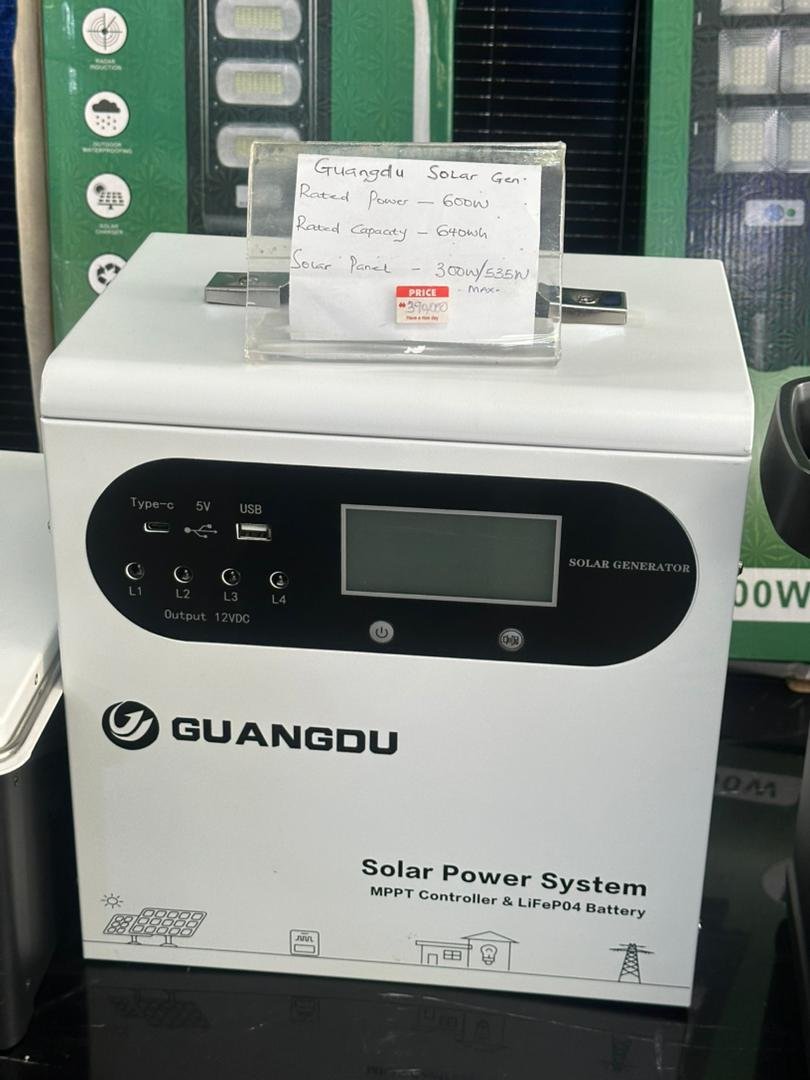 Guangdu Solar Generator (600W)
