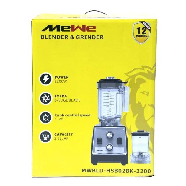 MEWE Blender (MWBLD-HSB02BK-2200)