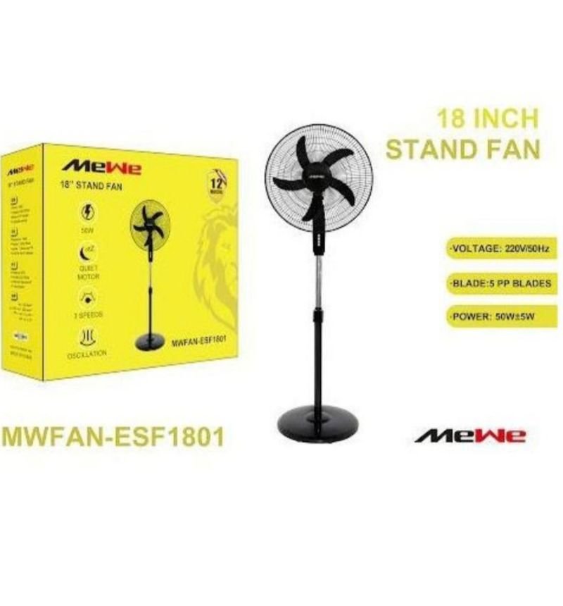 MeWe Standing Fan MWFAN-ESF1801